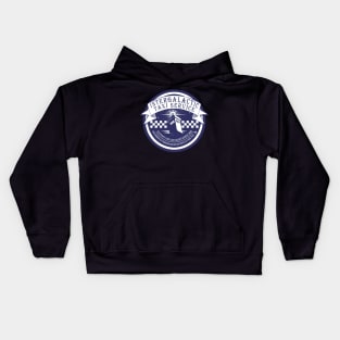 Taxi and relative dimensions in space Kids Hoodie